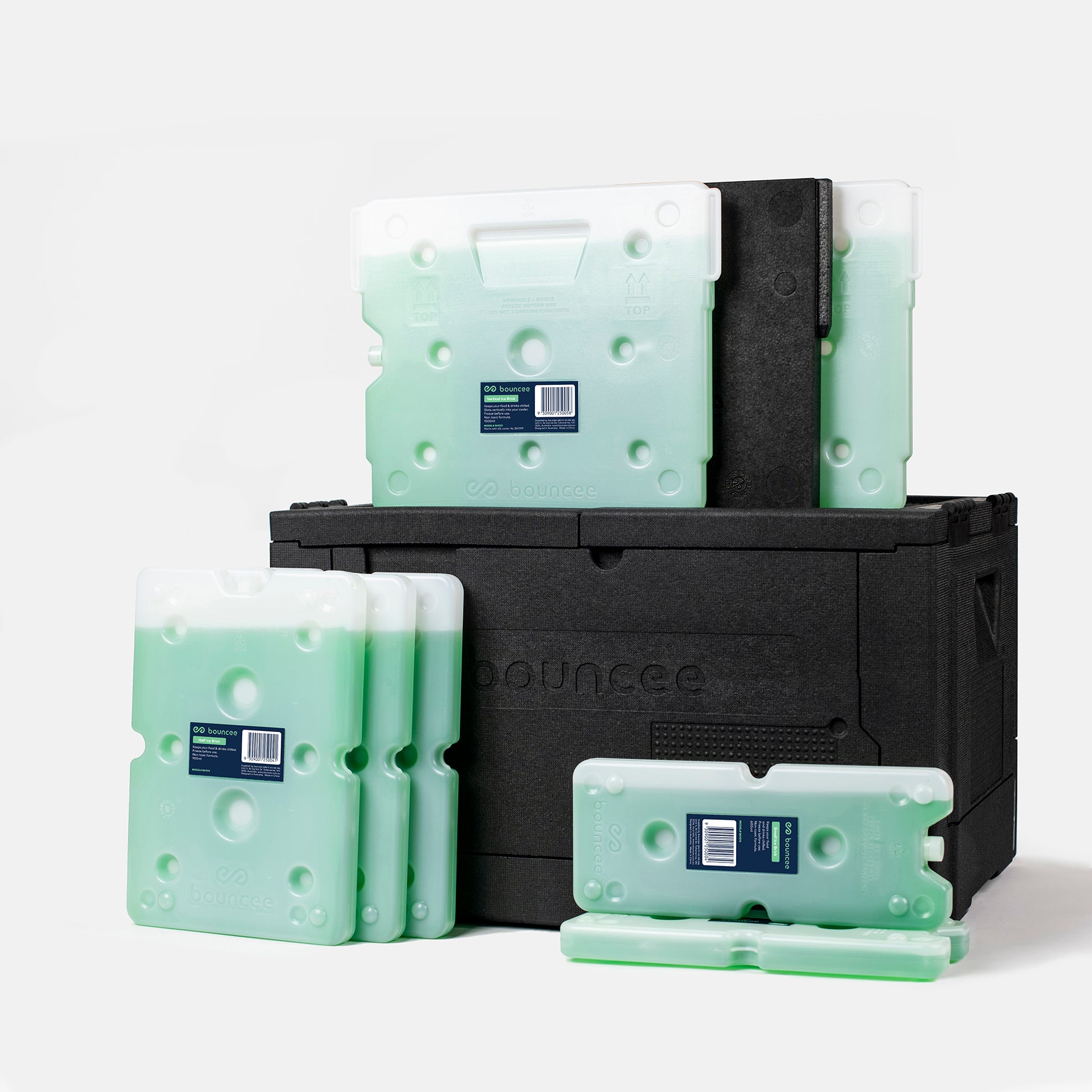Kits: Cooler, Ice Bricks & Dividers