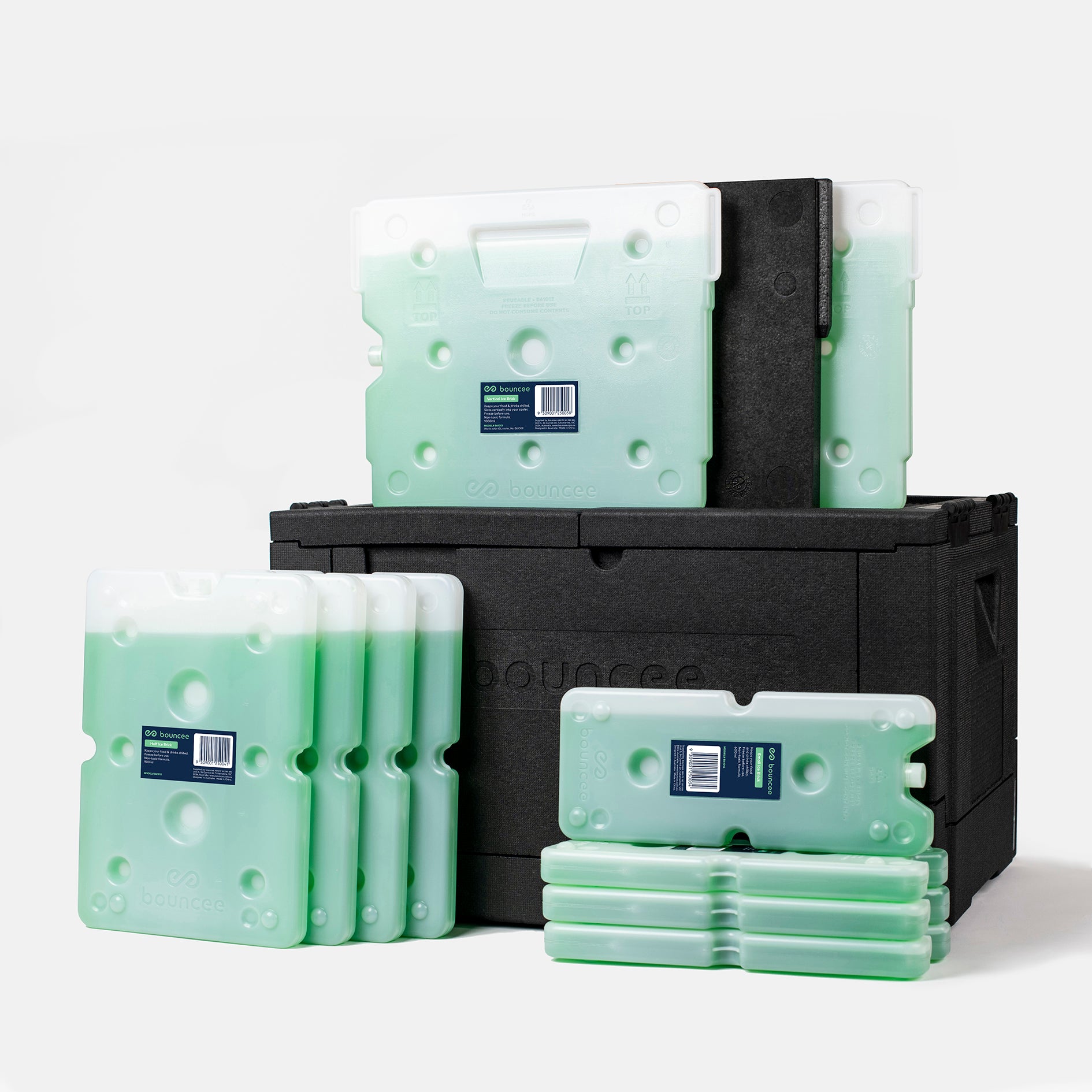 Kits: Cooler, Ice Bricks & Dividers